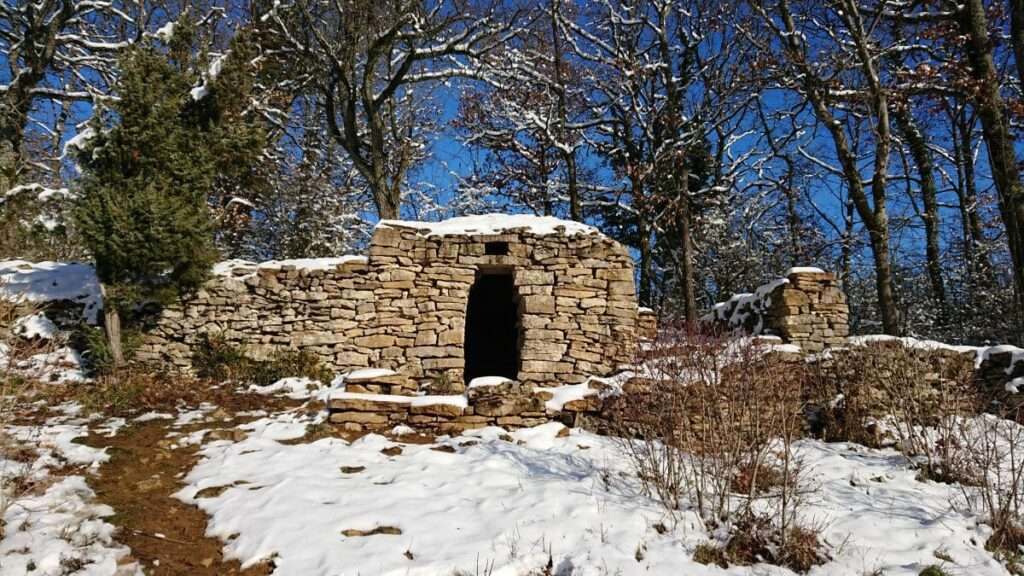 Sur le sentier des cabornes.