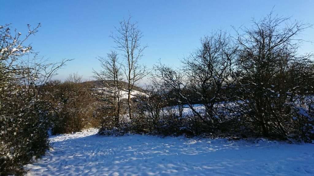 ST-DIDIER, par une belle journée hivernale ...